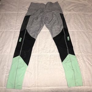 PINK ultimate bonded mesh legging